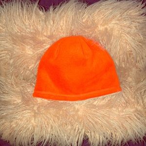 Orange ear warming beanie!!